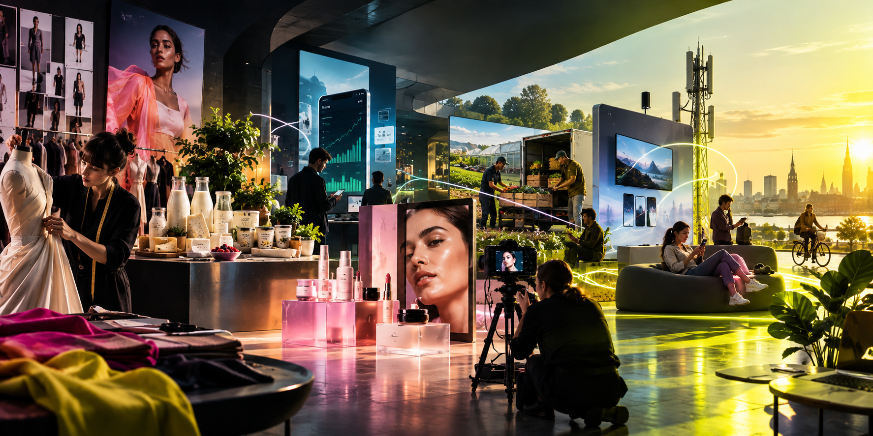 A studio where products, services, channels and markets come together